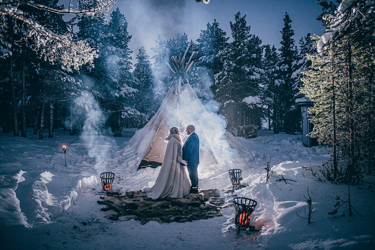 Theme weddings in the arctic wilderness at Icehotel ICEHOTEL
