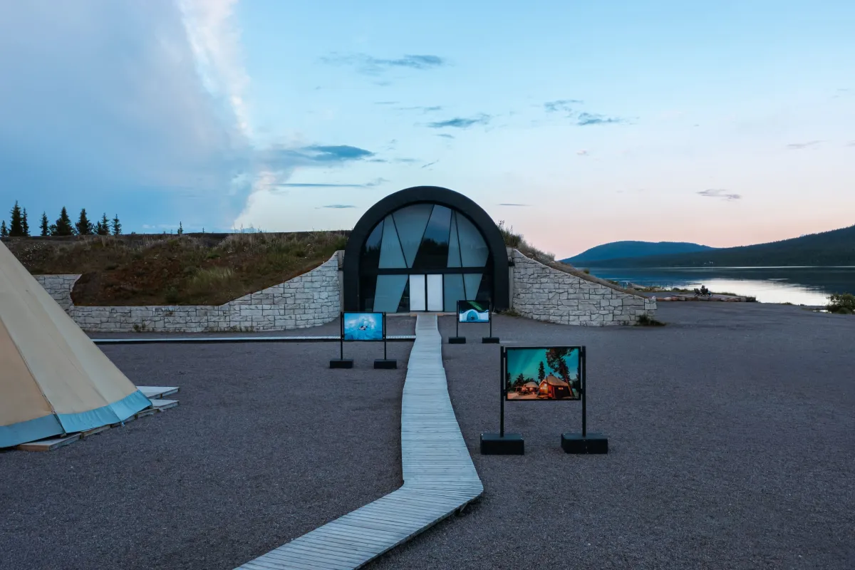ICEHOTEL 365 Entrance