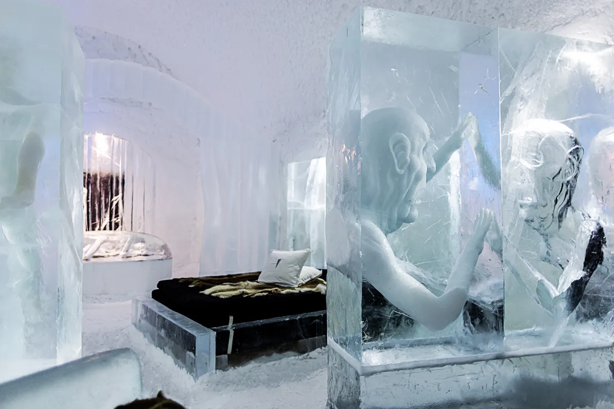 Deluxe Suite The Ice are the Window to the Soul by Tim Linhart
