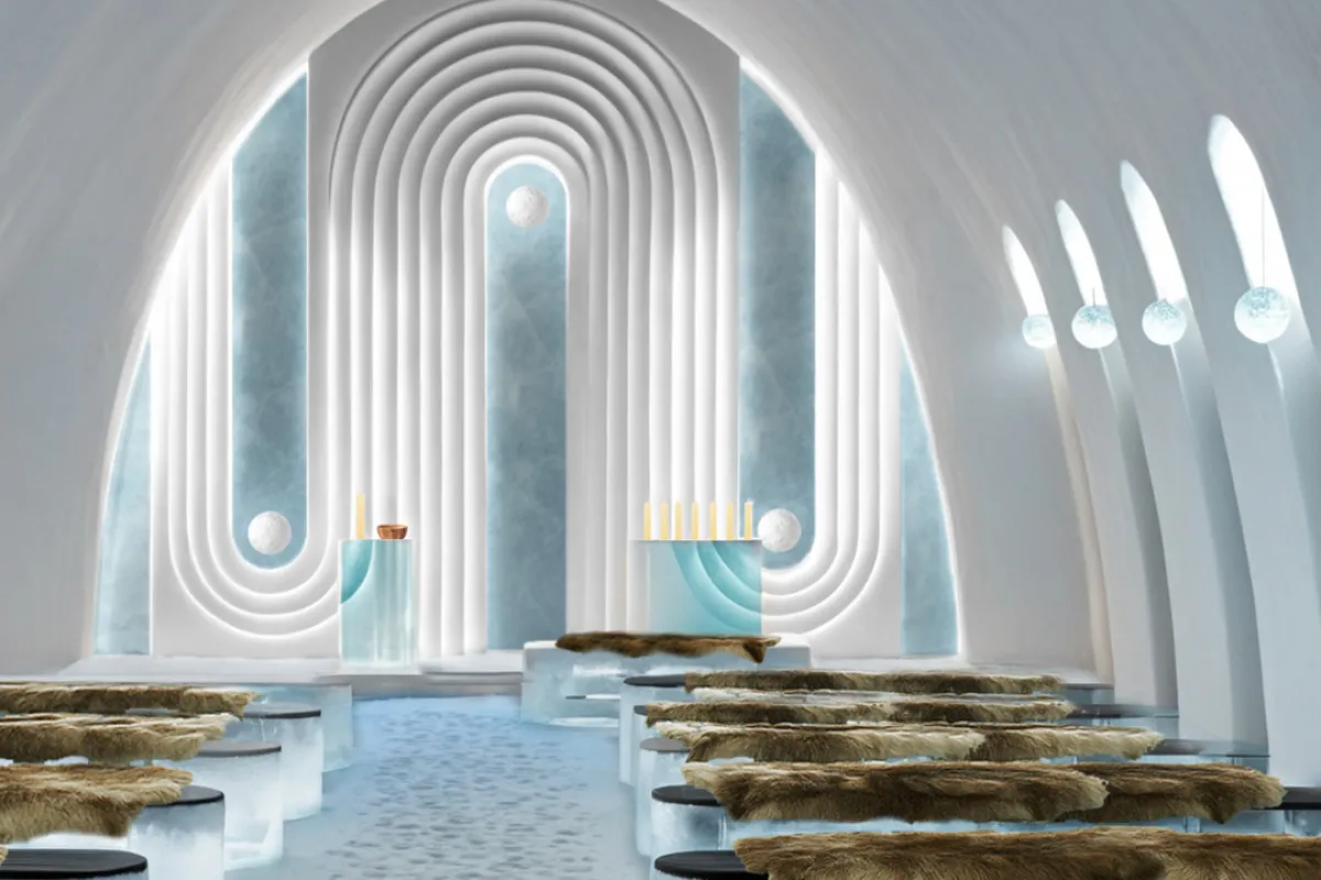 Ceremony Hall Echo by Mathieu Brison & Luc Voisin