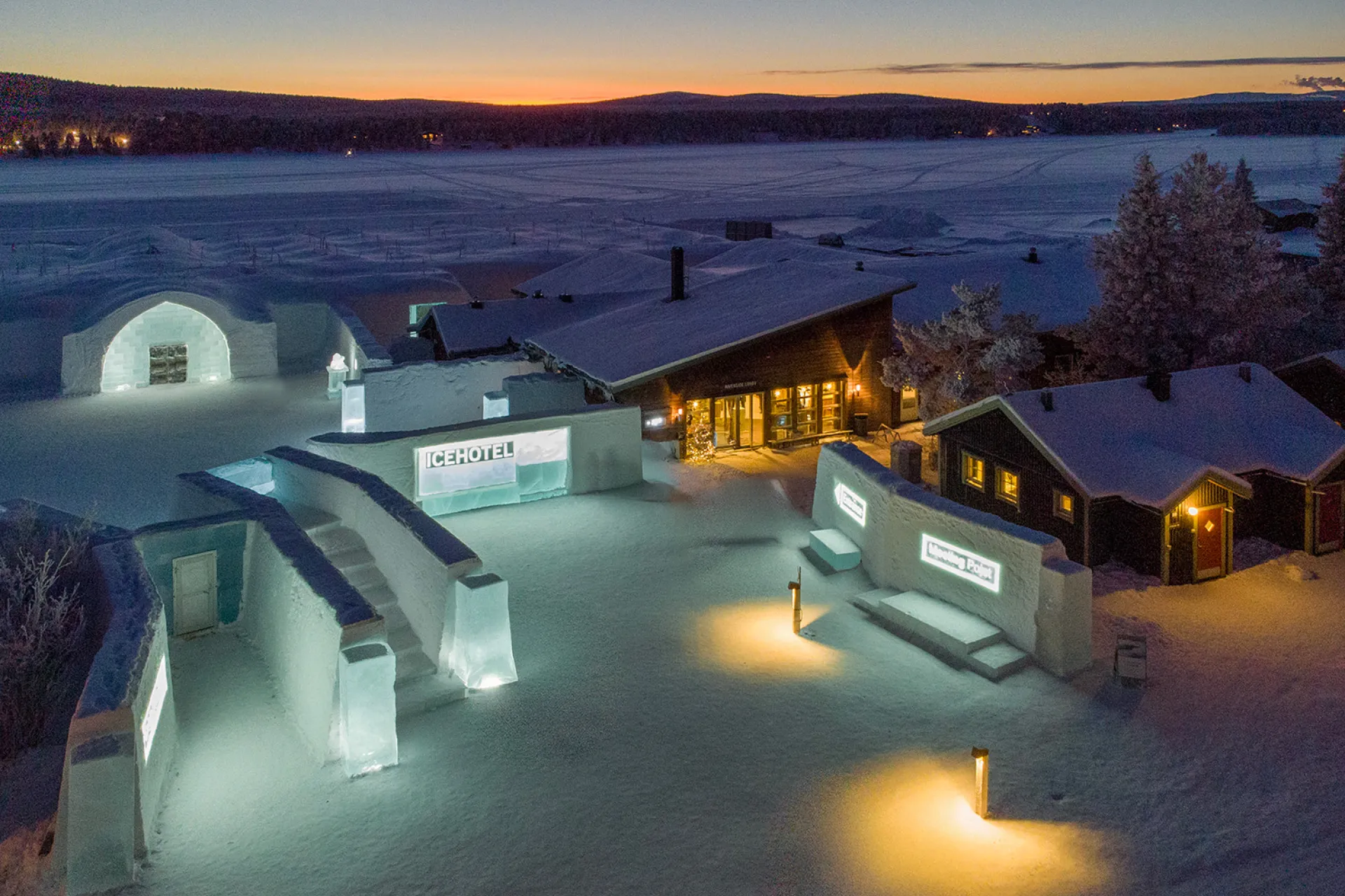 ICEHOTEL Entrance