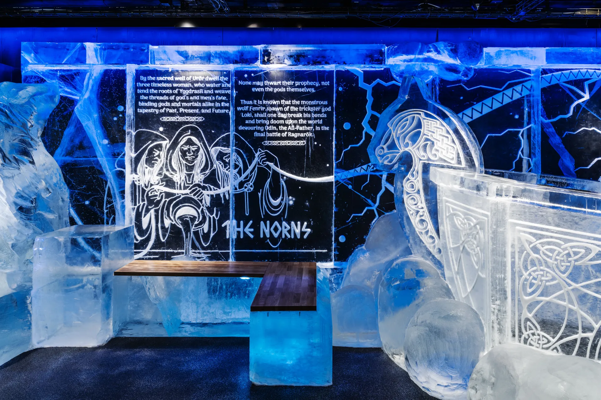 ICEBAR BY ICEHOTEL Stockholm Yggdrasil by Tjåsa Gusfors & Isabelle Gasse