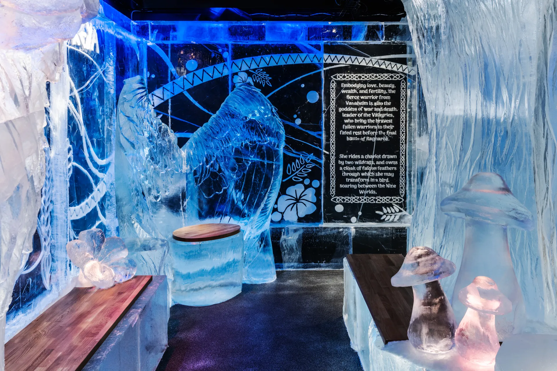 ICEBAR BY ICEHOTEL Stockholm Yggdrasil by Tjåsa Gusfors & Isabelle Gasse