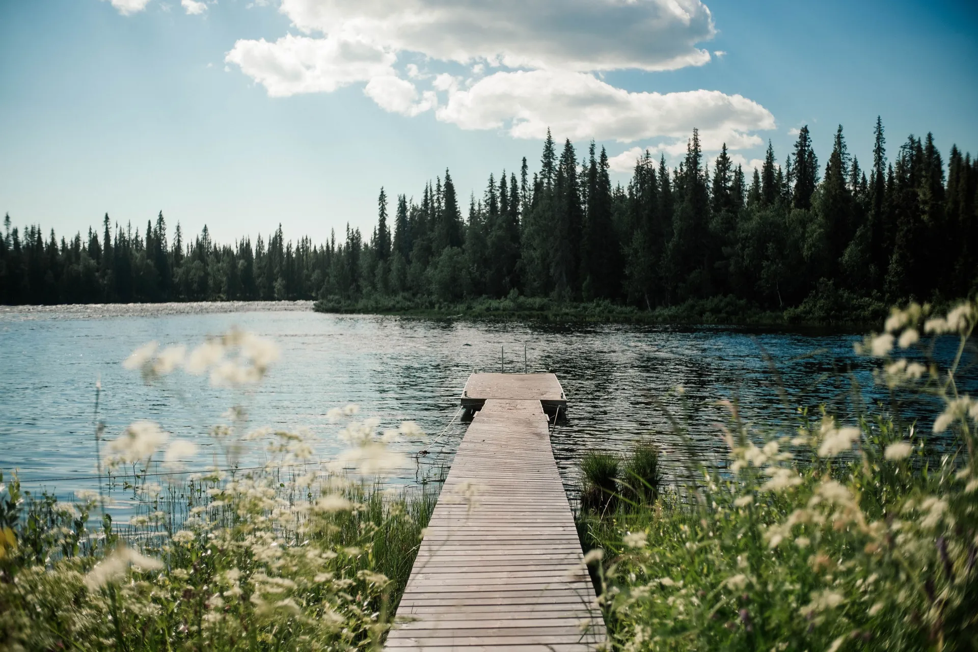 Summer in Jukkasjärvi