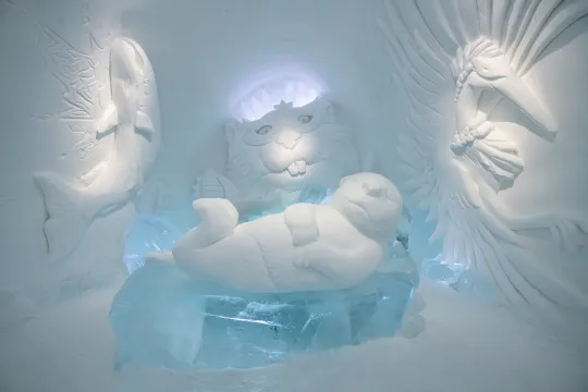 Art Suite An otters midwinters nights dream by Sandra St-Laurent & Mylene Leboeuf Gagné