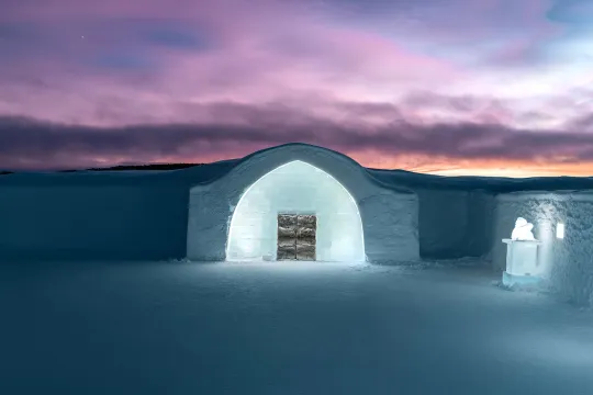 icehotel entrance