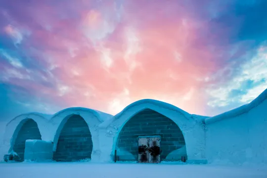 Icehotel Entrance 2012