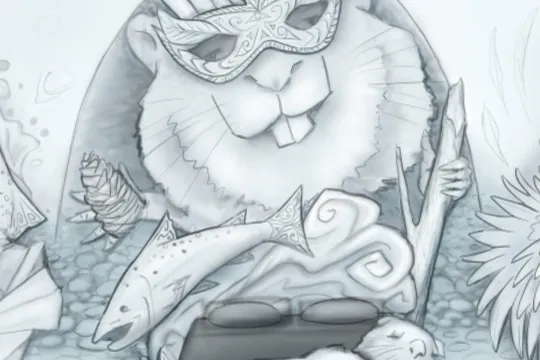 Art Suite An Otter’s Midwinters Night’s Dream by Sandra St-Laurent & Mylène Leboeuf-Gagné