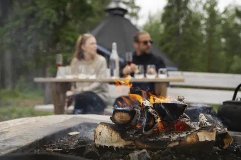 Wilderness dinner