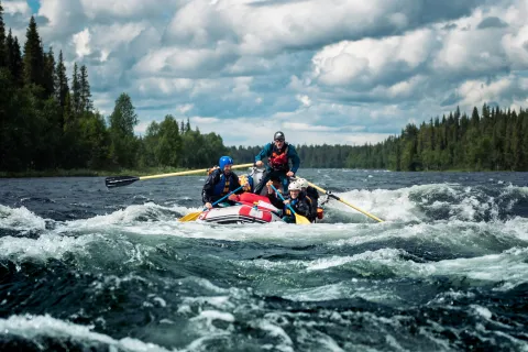 River rafting