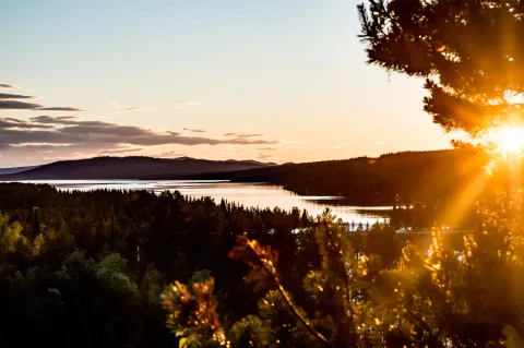 Midnight sun