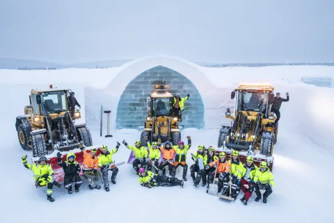 ICEHOTEL 36 Building Team