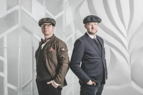 Artists Thomasz Czajkowski & Thomasz Jastrzebski