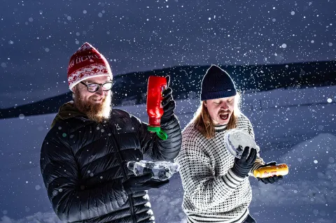 Artists Karl-Johan Ekeroth & Christian Strömqvist