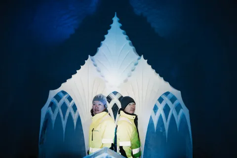 Artists Natsuki Saito and Shingo Saito