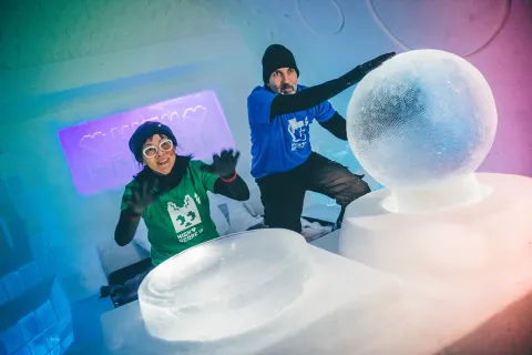 Artists Sonia Chow & Huschang Pourain