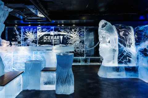 ICEBAR BY ICEHOTEL Stockholm Yggdrasil by Tjåsa Gusfors & Isabelle Gasse