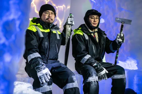 Artists Edmund Chan & TaiTien Tan