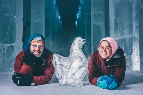 Artists Edith van de Wetering & Wilfred Stijger